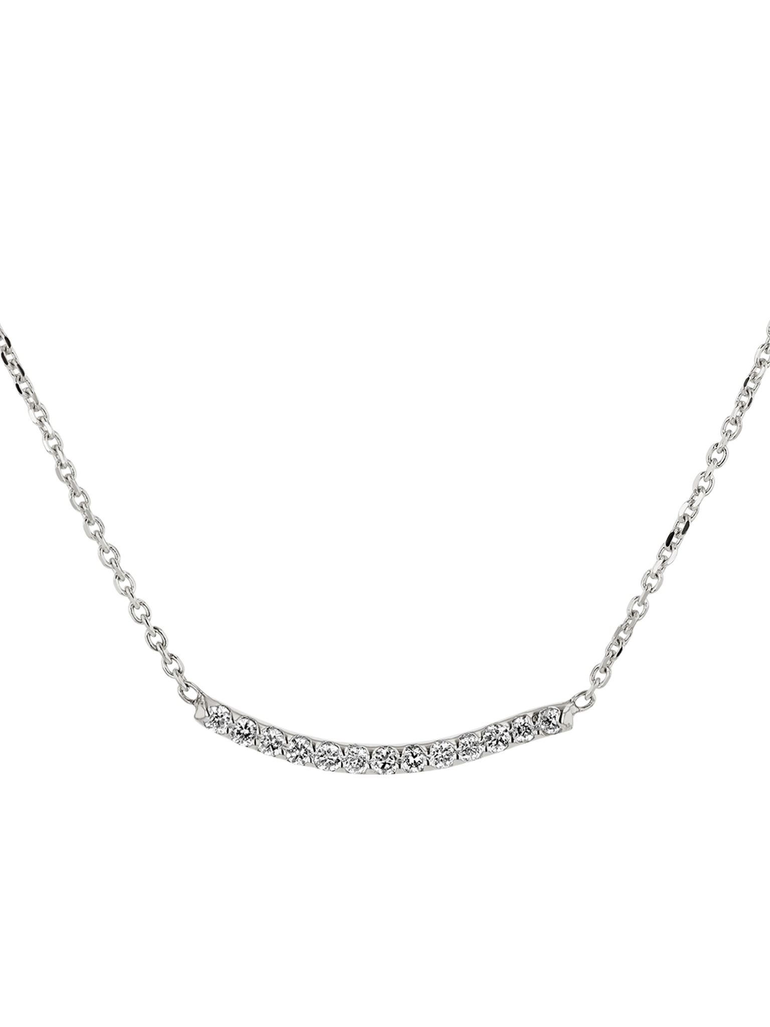 Lightwave diamond necklace wg